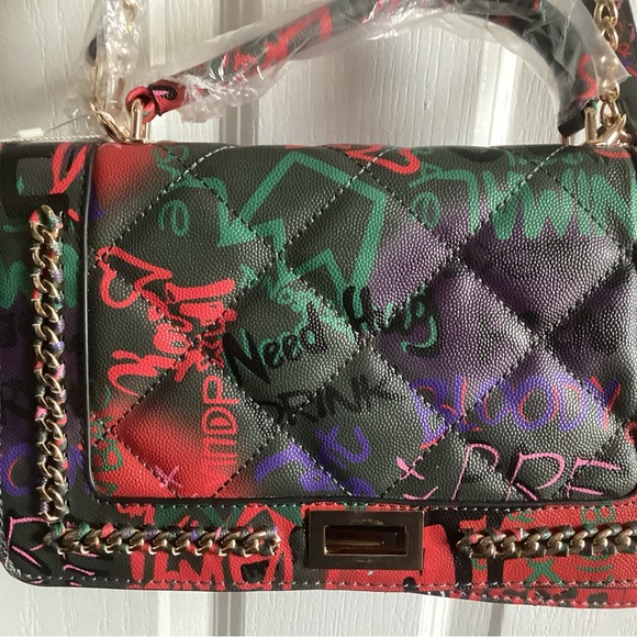 Multicolor Chain Strap Bag - Picture 6 of 7